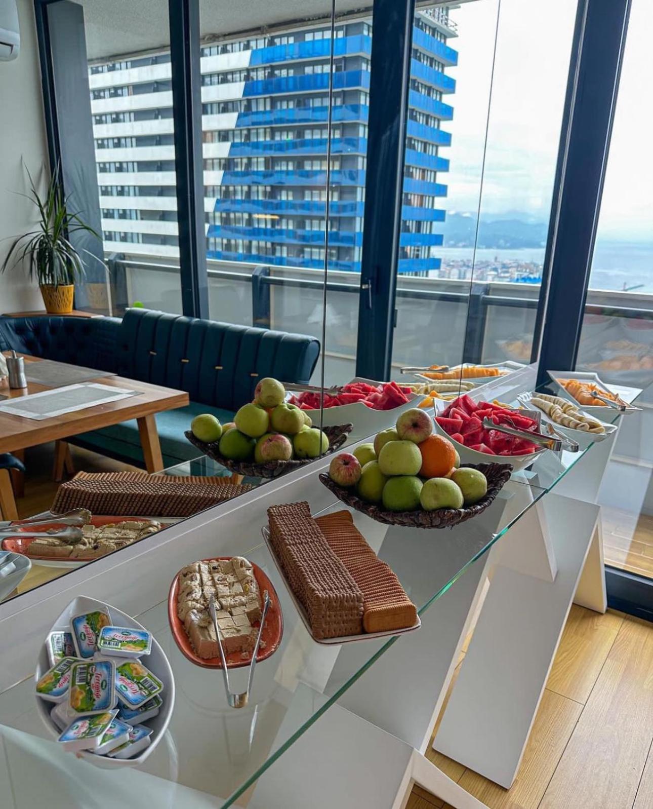 Luxury Panorama Sea View Apartment & Central Batumi Ngoại thất bức ảnh